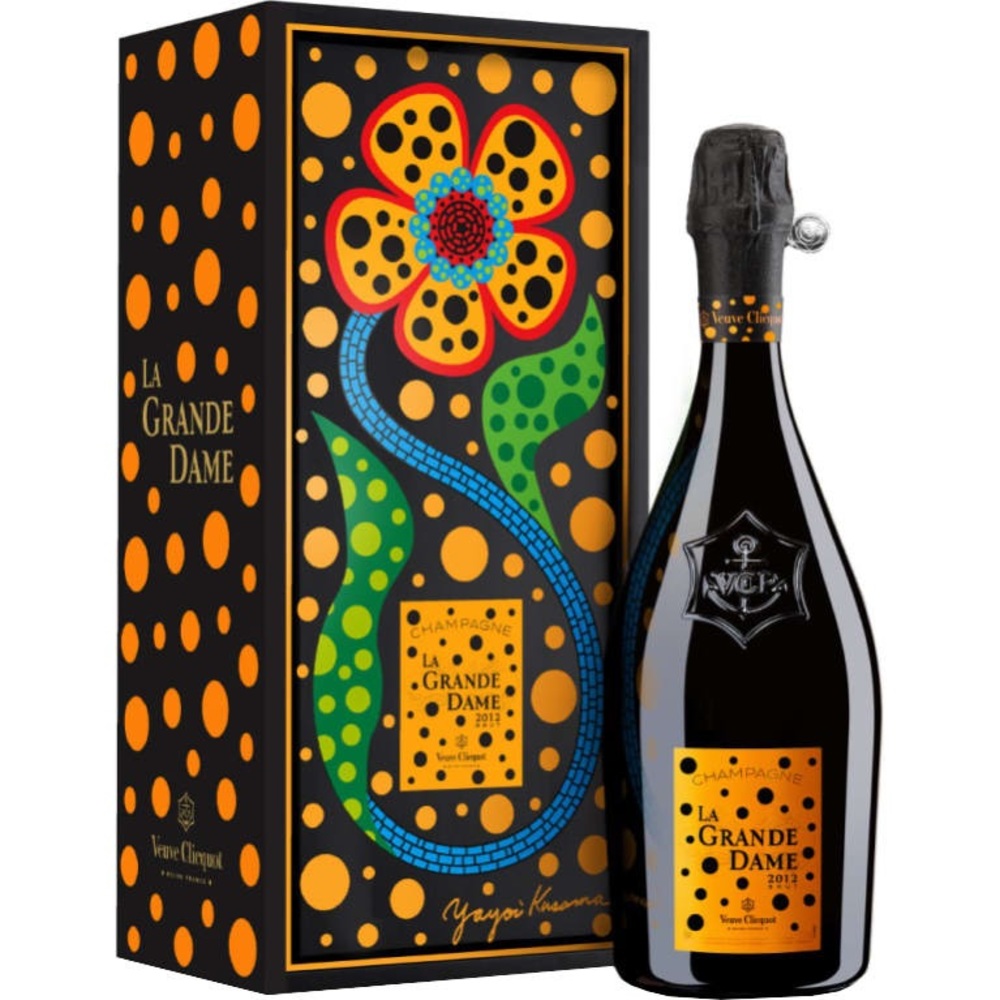 2012 Veuve Clicquot La Grande Dame Yayoi Kusama Limited Edition Reveal Gift Box